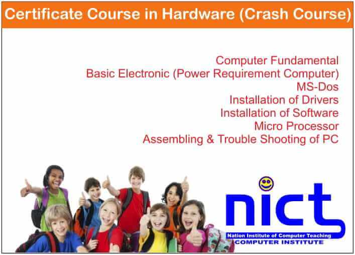 Certificate Course in Hardware (Crash Course)